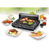 Unold 58565  et grill Ensemble de cuisson Electrique Noir 1600 W barbecue électrique Noir, 1600 W, Grill, Electrique, CE;REACH;LFBG;ROHS, Ensemble de cuisson, Noir