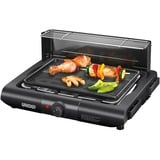 Unold UNO 58565 Noir 1600 W barbecue électrique Noir, 1600 W, Noir, Plastique, 364 x 250 mm, 1,4 m, 230 V