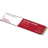 WD WD Red SN700 M.2 250 Go PCI Express 3.0 NVMe SSD 250 Go, M.2, 3100 Mo/s, 8 Gbit/s