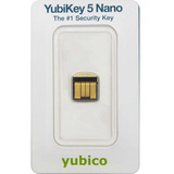 Yubico YubiKey 5 Nano, Clé de sécurité Noir