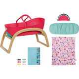 ZAPF Creation BABY born® Berceau 3 en 1 Pinplay, Meubles de poupées 