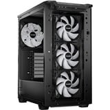 be quiet! PURE BASE 501 LX boîtier midi tower Noir | 2x USB-A | 1x USB-C | RGB | Verre Trempé