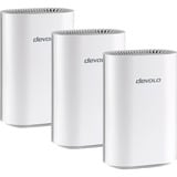 devolo WiFi 7 Mesh BE6500 3-Pack, Routeur Blanc