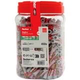 fischer Cheville DUOPOWER 8x40 BigBox Gris clair/Rouge
