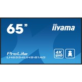 iiyama LH6554UHS-B1AG, Affichage public Noir