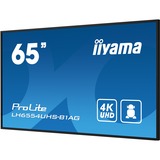 iiyama LH6554UHS-B1AG, Affichage public Noir