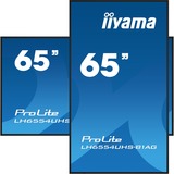 iiyama LH6554UHS-B1AG, Affichage public Noir
