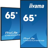 iiyama LH6554UHS-B1AG, Affichage public Noir