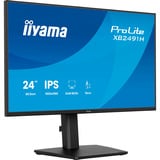 iiyama ProLite XB2491H-B1 23.8" Moniteur Noir (Mat), 1x DisplayPort, 1x HDMI, 120 Hz, 60,5 cm (23.8"), 1920 x 1080 pixels, Full HD, LCD, Noir