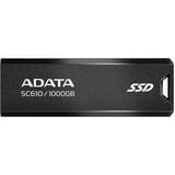 ADATA SC610 1 To USB Type-A 3.2 Gen 2 (3.1 Gen 2) Noir SSD externe Noir, 1 To, USB Type-A, 3.2 Gen 2 (3.1 Gen 2), 550 Mo/s, 10 Gbit/s, Noir