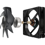 ASUS ProArt PF120 ventilateurs de boîtier Noir, 3 pièces, 120 x 120 x 28 mm