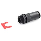 Alphacool Raccord rapide ES G1/4 IG PushIn femelle, Connecteur Noir