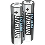 Ansmann Mignon lithium extrême AA, Batterie Argent, 2x AA (Mignon)