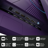 Arozzi  34" Moniteur UltraWide gaming incurvé  Violâtre