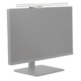 BenQ ScreenBar Pro lumière du moniteur Argent 1000 lm, Lumière LED Argent, Argent, Acrylonitrile-Butadiène-Styrène (ABS), Aluminium, Polycarbonate (PC), Zinc, 1000 lm, 2700 K, 6500 K, Boutons