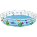 Bestway Piscine gonflable TROIS ANNEAUX PLONGÉE PROFONDE - 3 boudains - Φ1.83m x H33cm Piscine gonflable, 480 L, 2 an(s), Vinyl, Multicolore