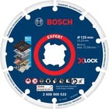 Bosch 2 608 900 533 accessoire pour meuleuse d'angle Disque de coupe Disque de coupe, Acier inoxydable, Acier, 12,5 cm, Bosch, Moyeu plat, 2,22 cm
