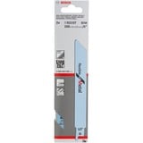 Bosch Lames de scie sabre S 922 EF Flexible for Metal, Lame de scie Lames de scie sabre, Métal non Ferreux, Acier, Bimétal, Bleu, 1,4 mm, 15 cm