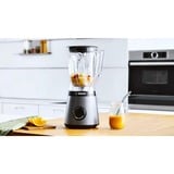 Bosch Serie 4 MMB6141S blender 1,5 L Mélangeur de table 1200 W Argent Argent, Mélangeur de table, 1,5 L, Fonction d'impulsion, Pileur de glace, 1 m, 1200 W