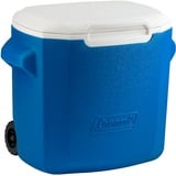 Coleman Glacière roulante Performance 28QT Bleu/Blanc