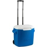 Coleman Glacière roulante Performance 28QT Bleu/Blanc