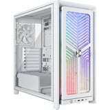 Corsair FRAME 4000X RS White boîtier midi tower Blanc | 2x USB-A | 1x USB-C | RGB | Verre Trempé