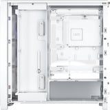 Corsair FRAME 4000X RS White boîtier midi tower Blanc | 2x USB-A | 1x USB-C | RGB | Verre Trempé