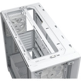 Corsair FRAME 4000X RS boîtier midi tower Blanc | 2x USB-A | 1x USB-C | RGB | Verre trempé