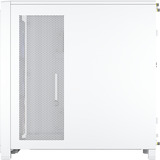 Corsair FRAME 4000X RS boîtier midi tower Blanc | 2x USB-A | 1x USB-C | RGB | Verre trempé