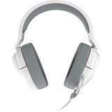 Corsair HS55 SURROUND casque gaming over-ear Blanc/gris, PC, Mac, Xbox Series X|S, PS5, PS4, Nintendo Switch