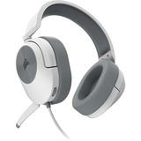 Corsair HS55 SURROUND casque gaming over-ear Blanc/gris, PC, Mac, Xbox Series X|S, PS5, PS4, Nintendo Switch