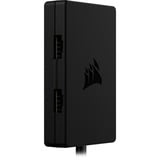 Corsair Hub USB 2.0 interne avec 4 ports Noir, 0,45 mètres