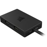 Corsair Hub USB 2.0 interne avec 4 ports Noir, 0,45 mètres