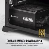 Corsair RM850x (2024) Reconditionné alimentation modulaire 850 watt Noir, 3x PCIe