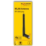 DeLOCK Antenne WLAN 802.11 RP-SMA 2 dBi Noir