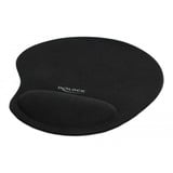DeLOCK Tapis de souris ergonomique avec repose-poignet en gel Noir