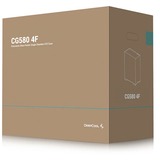 DeepCool CG580 4F boîtier midi tower Noir | 2x USB-A | 1x USB-C | RGB | Verre Trempé