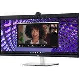 Dell P Series P3424WEB écran plat de PC 86,7 cm (34.1") 3440 x 1440 pixels 4K Ultra HD LCD Noir 34" Moniteur UltraWide incurvé  Noir/Argent, 86,7 cm (34.1"), 3440 x 1440 pixels, 4K Ultra HD, LCD, 8 ms, Noir