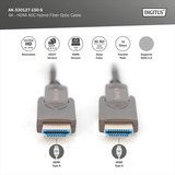 Digitus AK-330127-150-S, Câble Noir