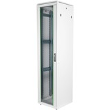 Digitus Armoire réseau de série Unique - 600 x 600 mm (lxp), Armoire informatique Gris clair, Rack autonome, 47U, 800 kg, Gris