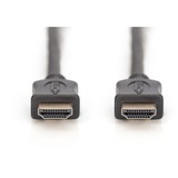 Digitus Câble HDMI haute vitesse avec Ethernet, type A Noir