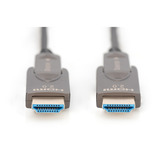 Digitus Câble hybride en fibre optique HDMI / Micro HDMI AOC, UHD 4K Noir