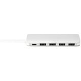 Digitus Hub USB Type-C™ 4 ports (USB 3.0) + PD Argent