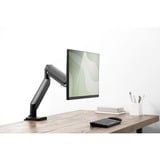Digitus Support universel pour moniteur simple, Support de moniteur Noir (Mat)
