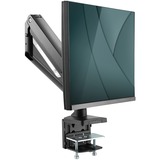 Digitus Support universel pour moniteur simple, Support de moniteur Noir (Mat)