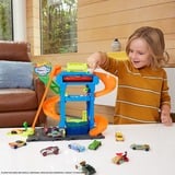 Hot Wheels City – Coffret Le Tunnel de Lavage, Jeu de construction Ensemble véhicule de course et piste, 3 an(s), Plastique, Multicolore