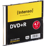 Intenso DVD+R 4,7 Go, Support vierge DVD 16x, 10 pièces