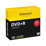 Intenso DVD+R 4,7 Go, Support vierge DVD 16x, 10 pièces