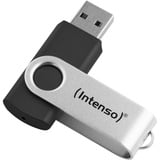 Intenso Office Line 64 GB, Clé USB Argent/Noir
