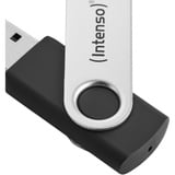 Intenso Office Line 64 GB, Clé USB Argent/Noir